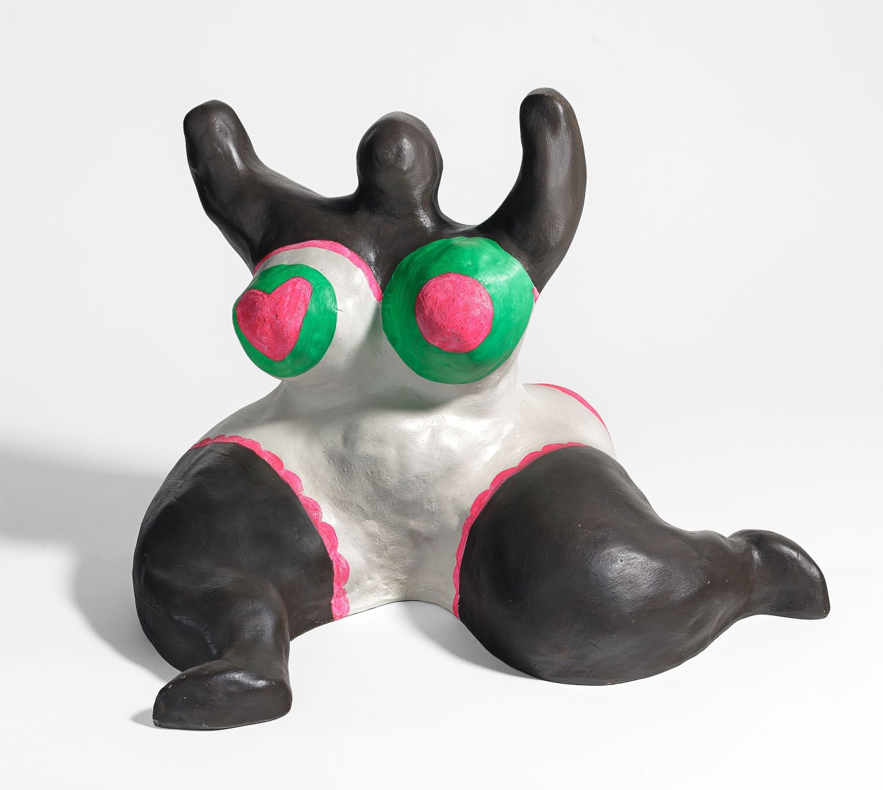 Auf diesem Bild ist das folgende Kunstwerk zu sehen: Niki de Saint Phalle. Nana de Berlin. 1973.