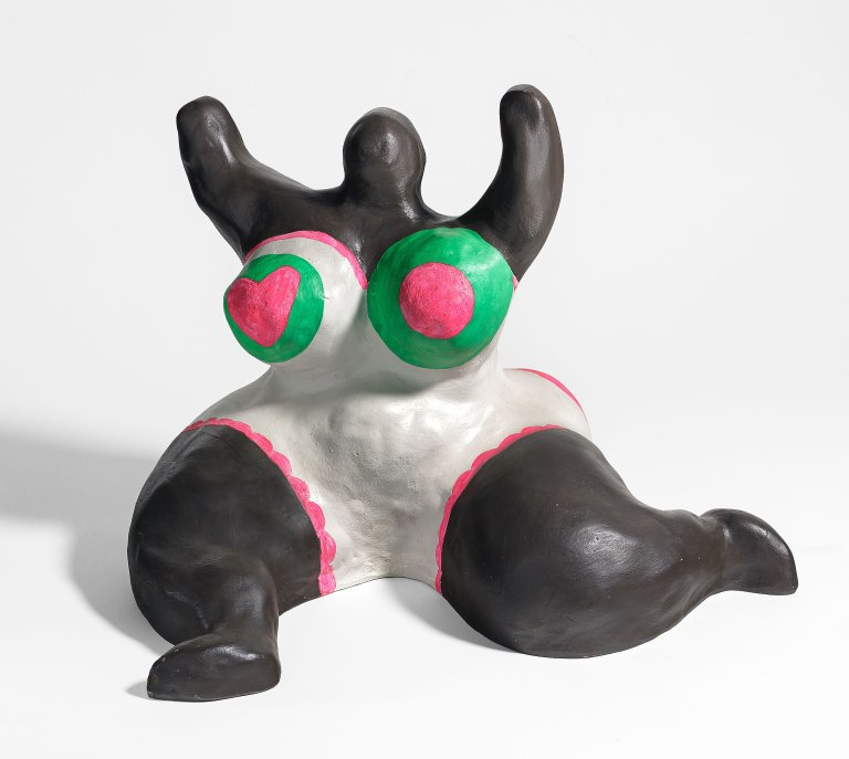 Auf diesem Bild ist das folgende Kunstwerk zu sehen: Niki de Saint Phalle. Nana de Berlin. 1973.