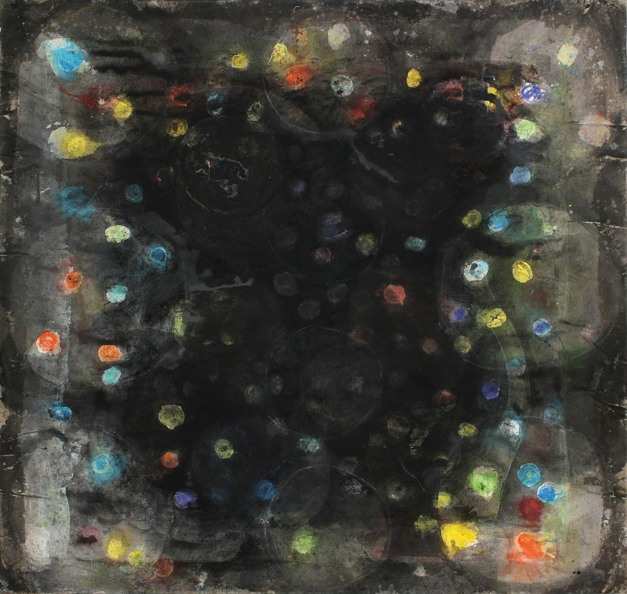Auf diesem Bild ist das folgende Kunstwerk zu sehen: Norbert Prangenberg. Brea. 1991.