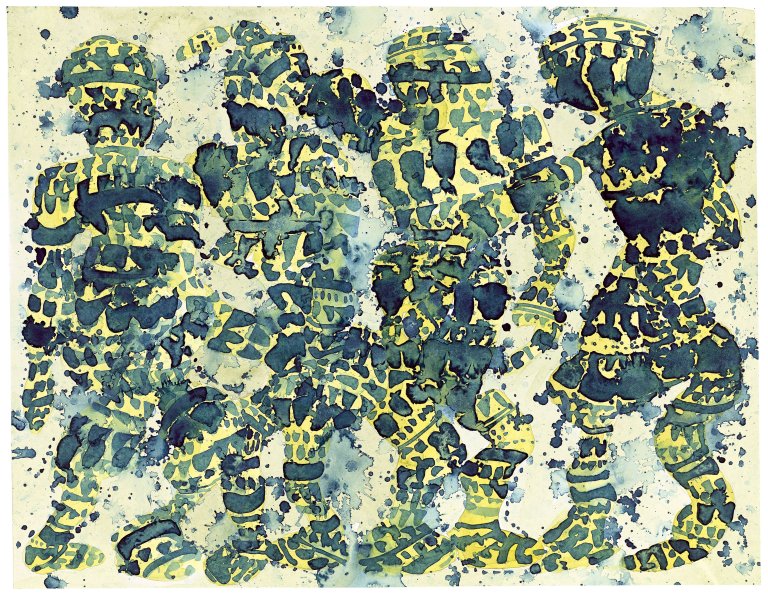 Auf diesem Bild ist das folgende Kunstwerk zu sehen: Tony Cragg. Form Codes. 2007.