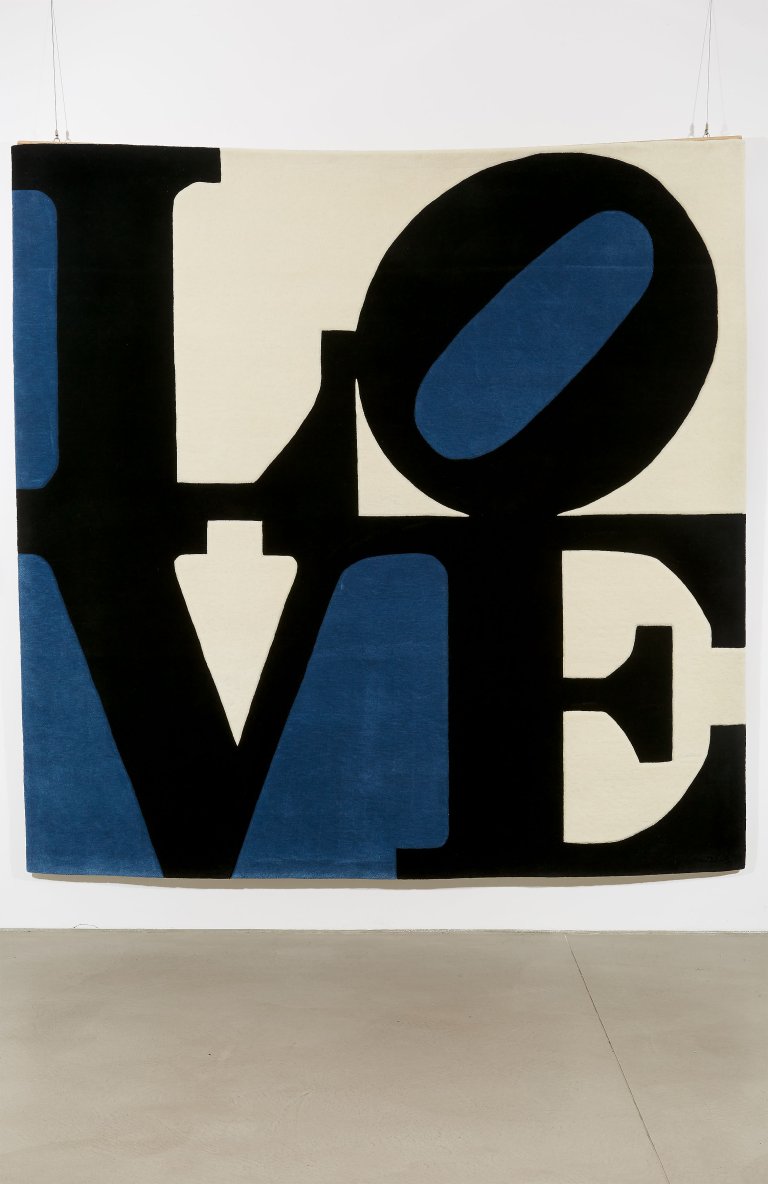 Auf diesem Bild ist das folgende Kunstwerk zu sehen: Robert Indiana. „Chosen Love“. 1995.