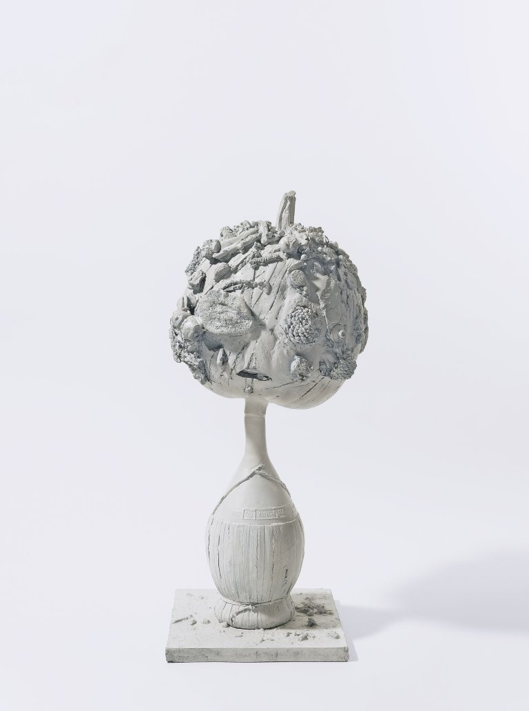Auf diesem Bild ist das folgende Kunstwerk zu sehen:  Tal R (d.i. Tal Rosenzweig). Soya and Litchi. 2006.