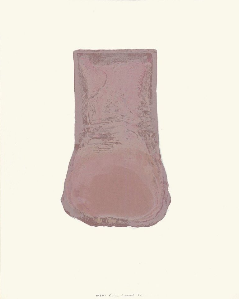 Auf diesem Bild ist das folgende Kunstwerk zu sehen: Gotthard Graubner. Ohne Titel. 1972.