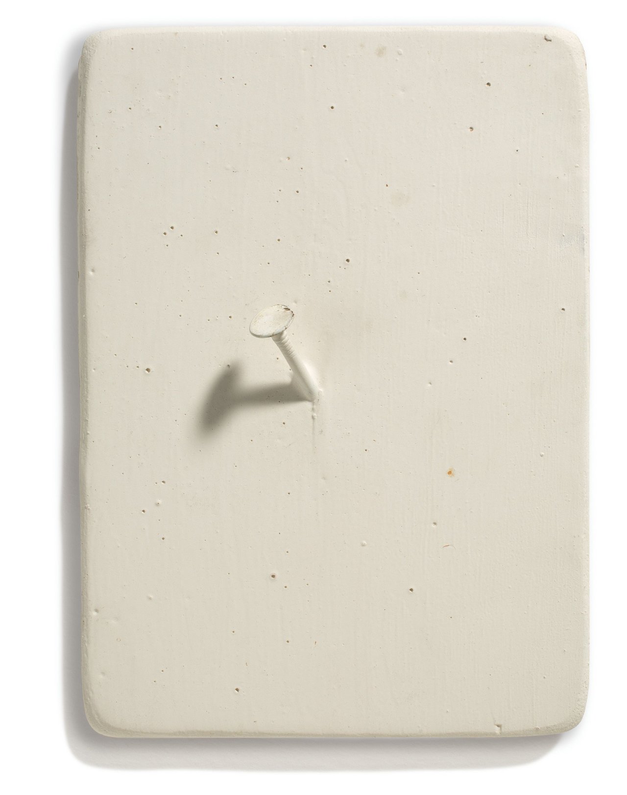 This picture shows the following artwork: Günther Uecker. „Traffic paint“. 1966.