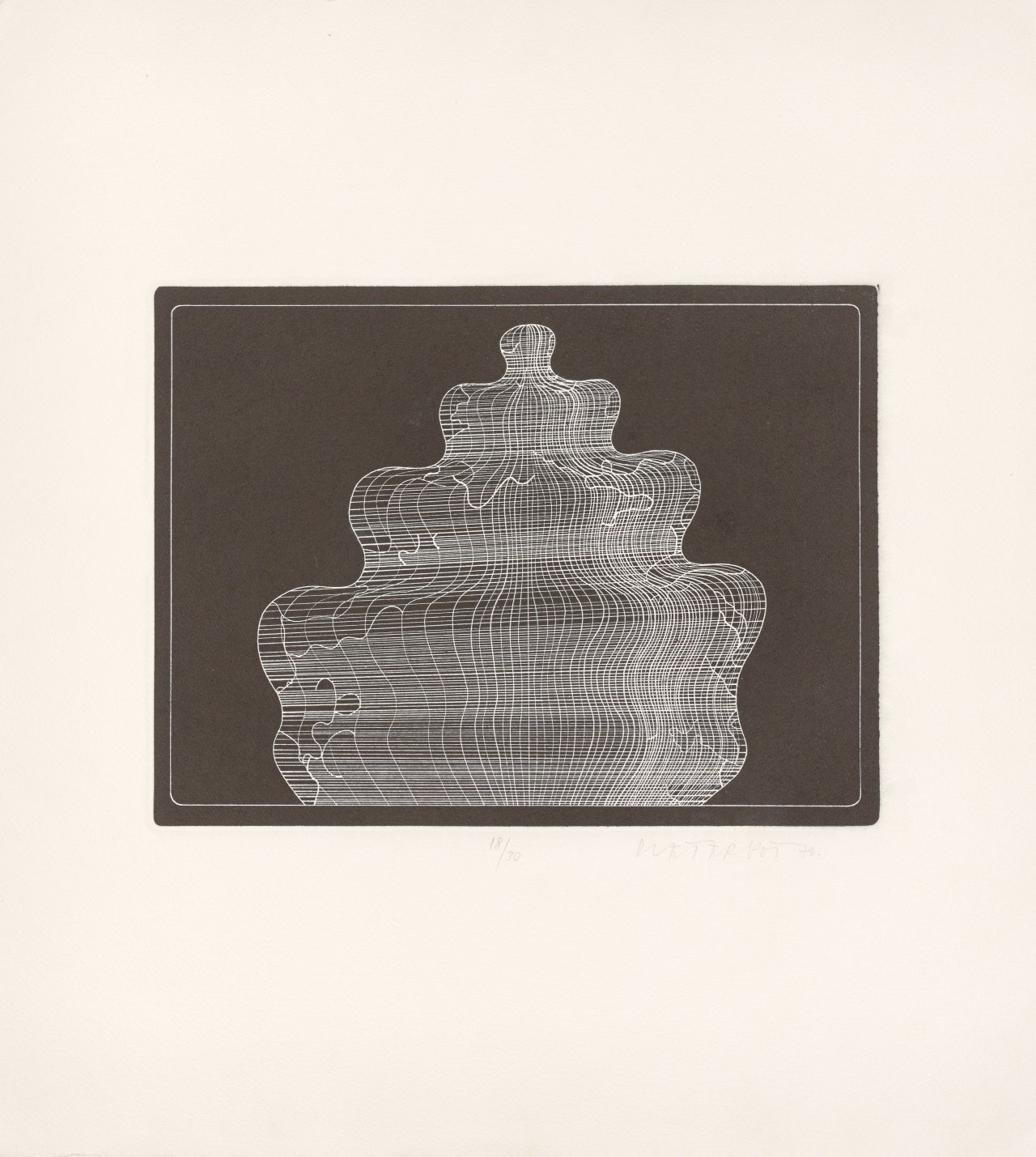 Auf diesem Bild ist das folgende Kunstwerk zu sehen: Dieter Roth. „Torte“. 1970.