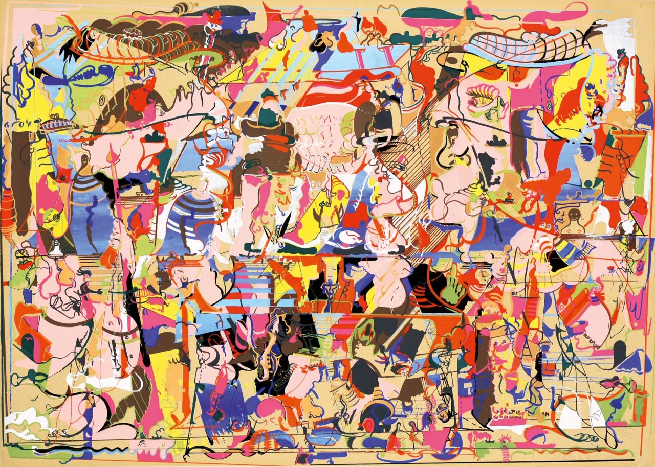 Auf diesem Bild ist das folgende Kunstwerk zu sehen: Dieter Roth. „Daheim“. 1970.