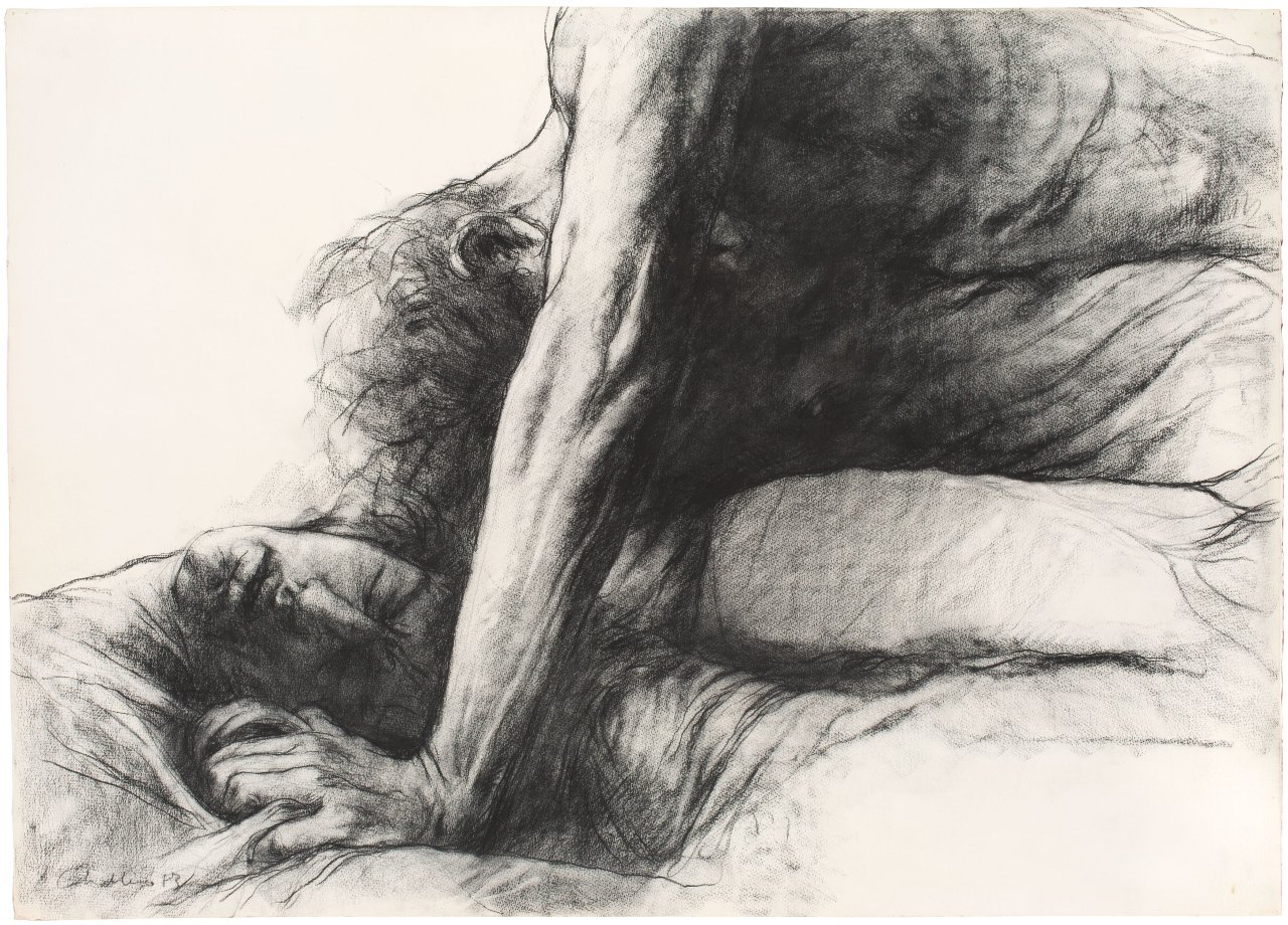 Auf diesem Bild ist das folgende Kunstwerk zu sehen: Luis Caballero. Ohne Titel. 1983.