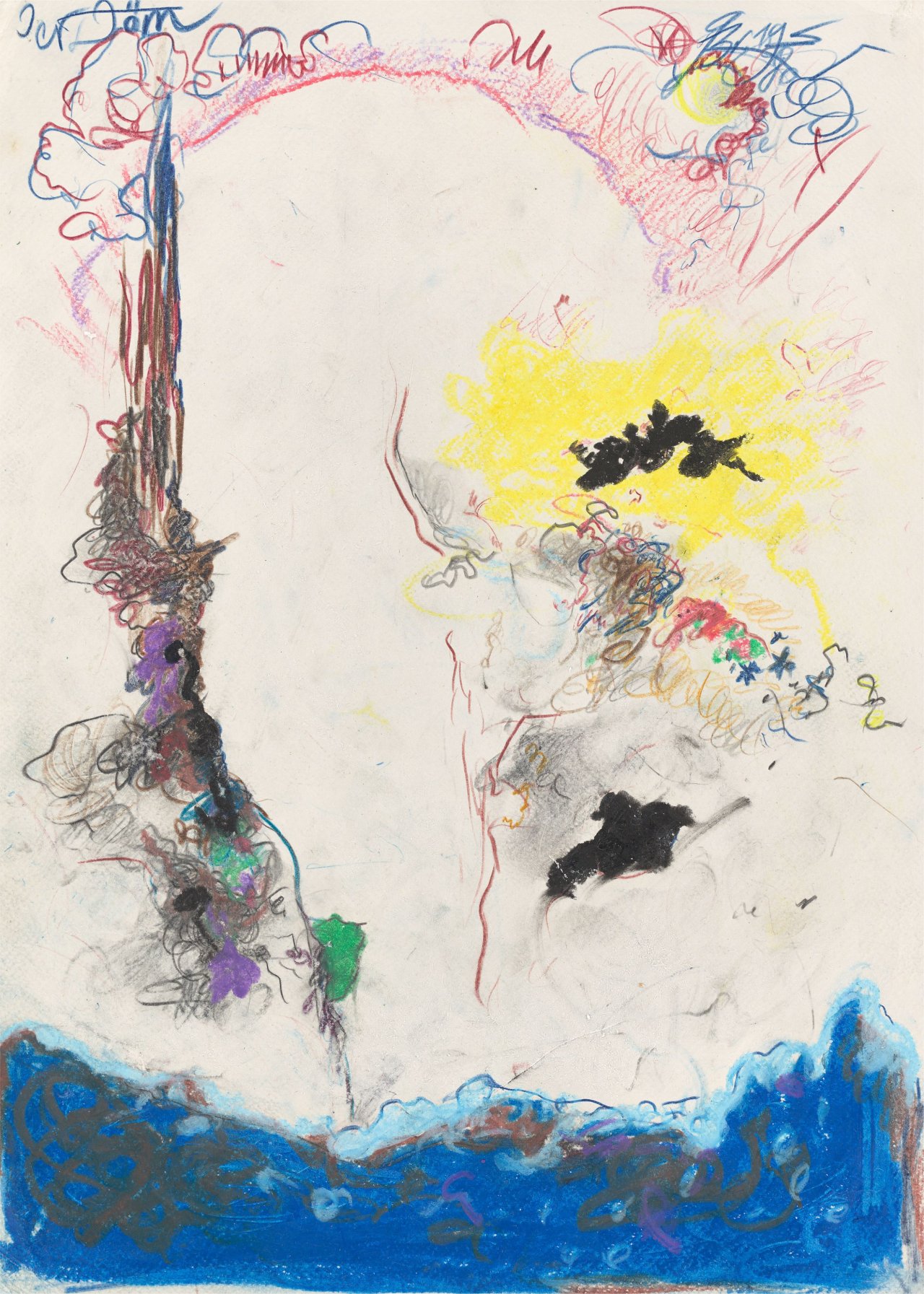 Auf diesem Bild ist das folgende Kunstwerk zu sehen: Günter Brus. „Der Dörn“. 1980.