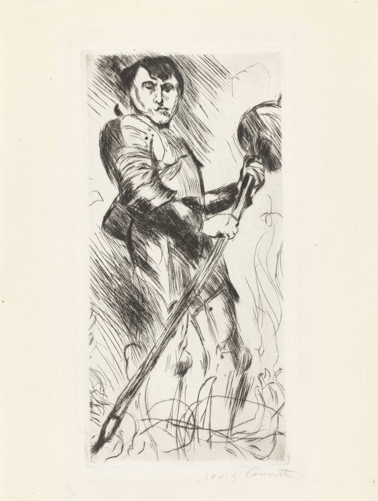 This picture shows the following artwork: Lovis Corinth. ”St. Georg”. 1916.