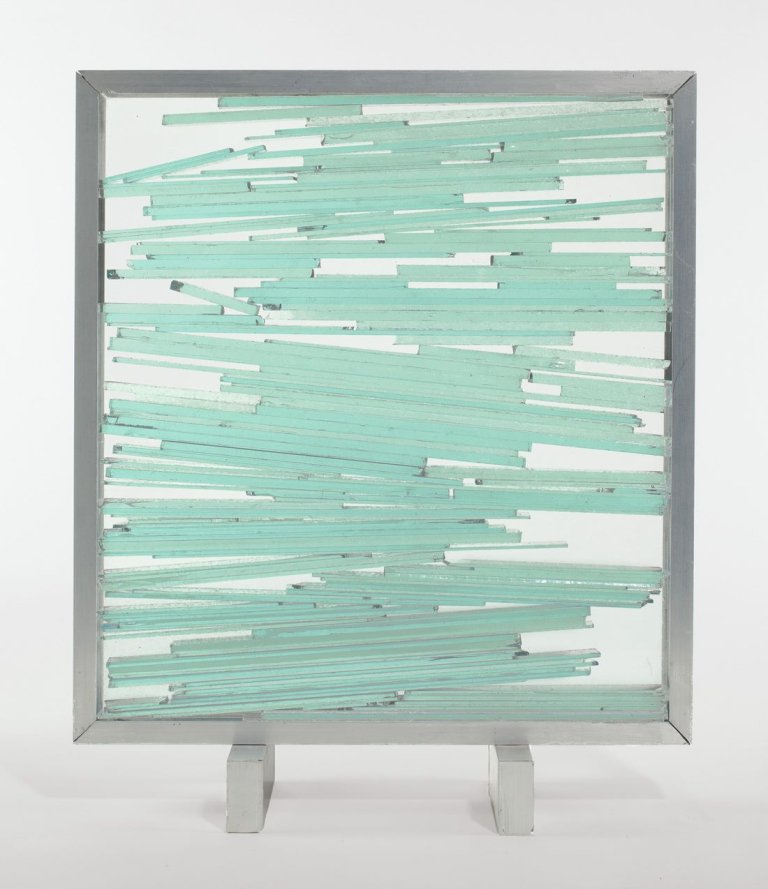 Auf diesem Bild ist das folgende Kunstwerk zu sehen: Adolf Luther. „Lichtschleuse“. 1962.