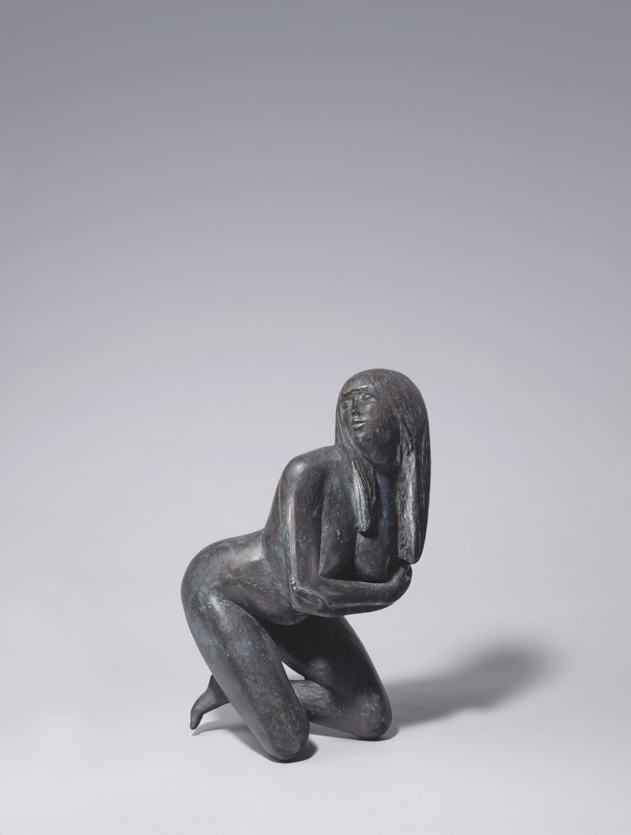 Auf diesem Bild ist das folgende Kunstwerk zu sehen: Waldemar Grzimek. „Kauernde“. 1958.