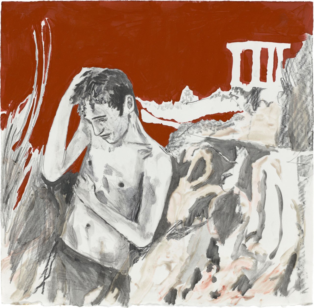 Auf diesem Bild ist das folgende Kunstwerk zu sehen: Hernan Bas. Pompeii I. 2005.