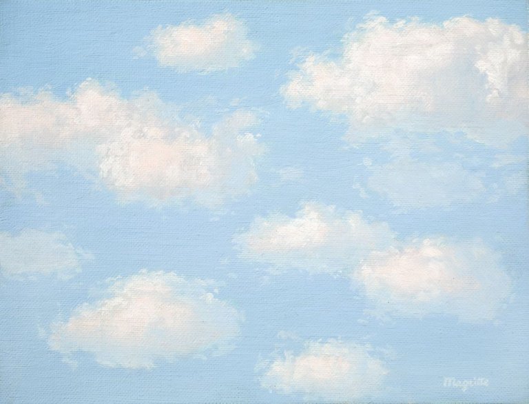 Auf diesem Bild ist das folgende Kunstwerk zu sehen: René Magritte. „La malédiction“. 1963.
