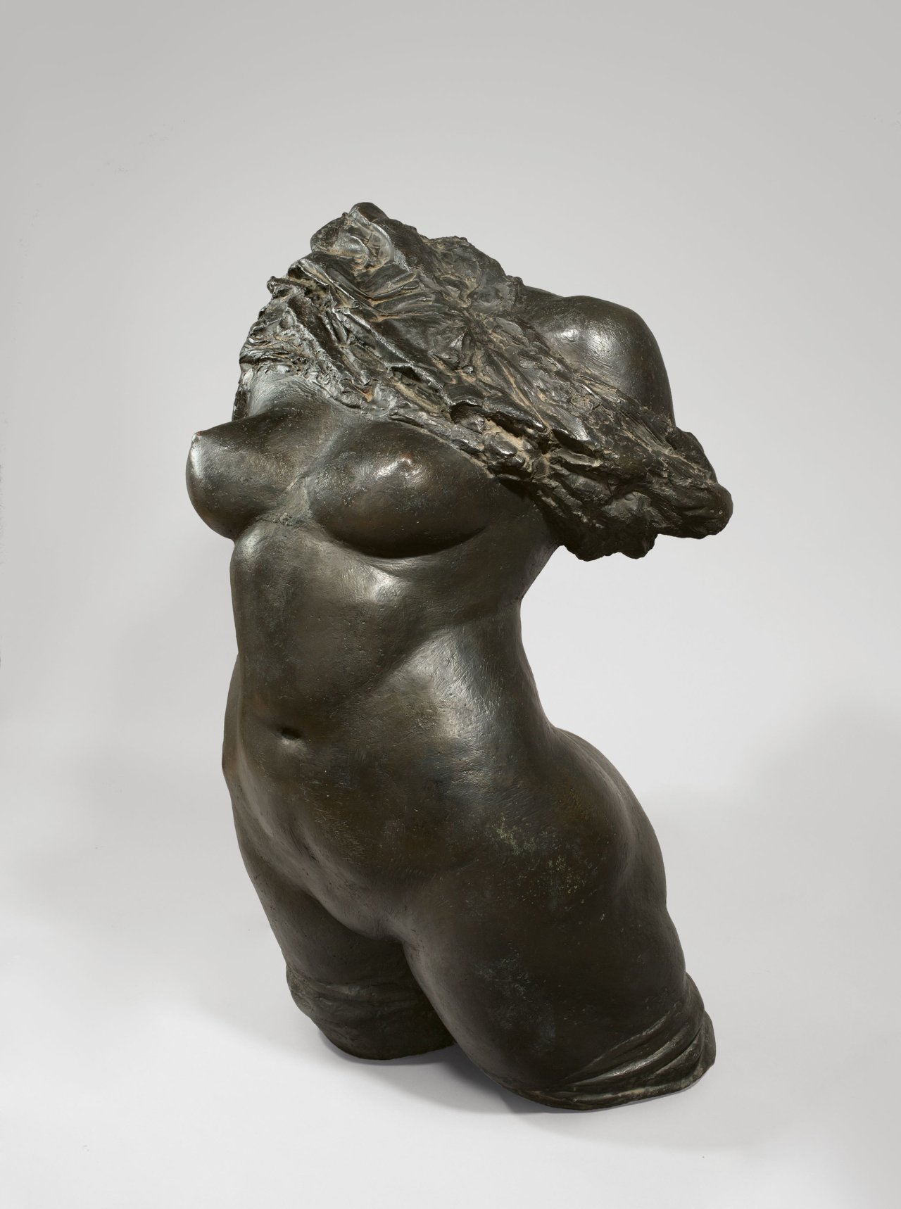 Auf diesem Bild ist das folgende Kunstwerk zu sehen: Waldemar Grzimek. „Torso - Aufgerichtet Stehende II“. 1973.
