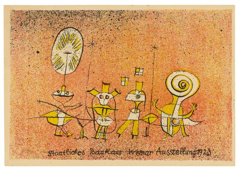 This picture shows the following artwork: Paul Klee. „Die heitere Seite“. 1923.