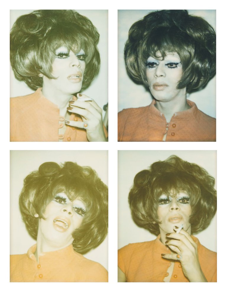 This picture shows the following artwork: Andy Warhol. ”Ladies and Gentlemen (Helen)”. 1975.