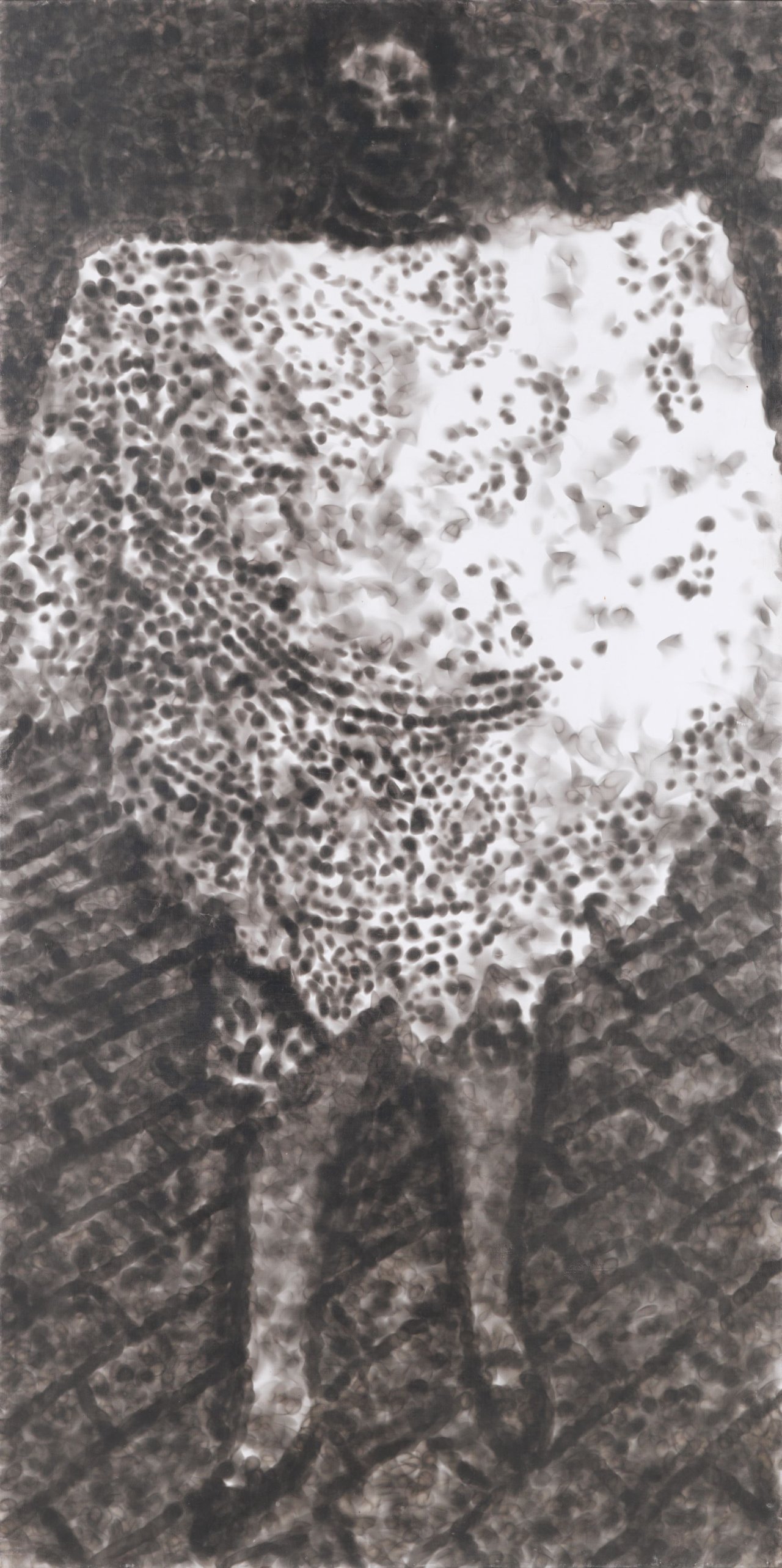 Auf diesem Bild ist das folgende Kunstwerk zu sehen: Jiří Georg Dokoupil. Ohne TItel. 1988.