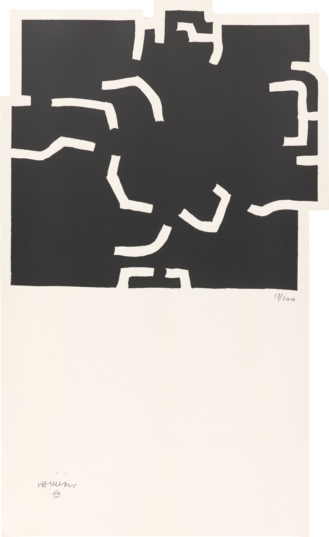 Auf diesem Bild ist das folgende Kunstwerk zu sehen: Eduardo Chillida. „Zurich I“. 1978.