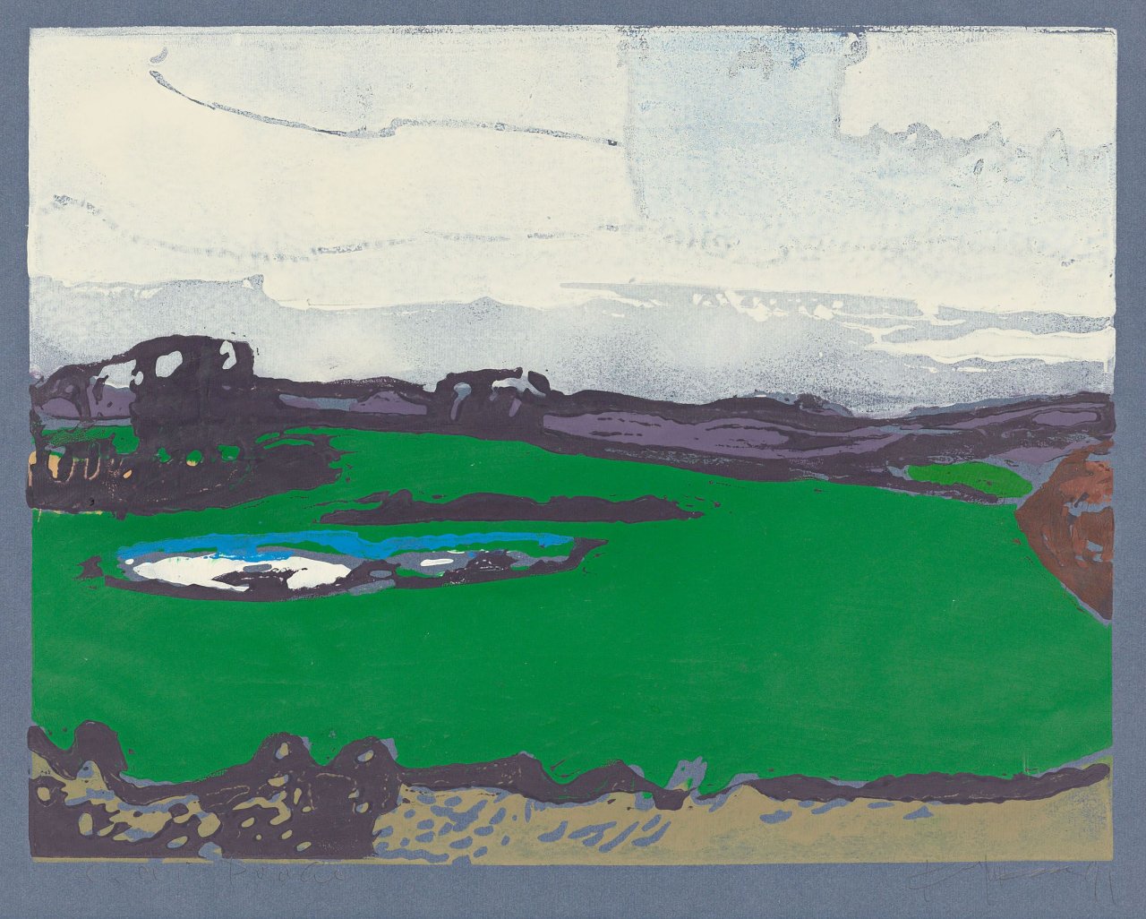 Auf diesem Bild ist das folgende Kunstwerk zu sehen: Klaus Fußmann. „Quisnis“. 1991.