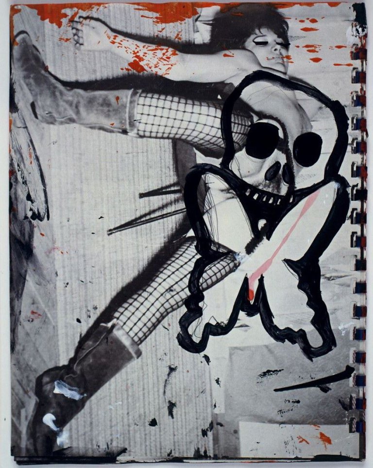 Auf diesem Bild ist das folgende Kunstwerk zu sehen: Richard Prince. „Madame Butterfly“. 2006.