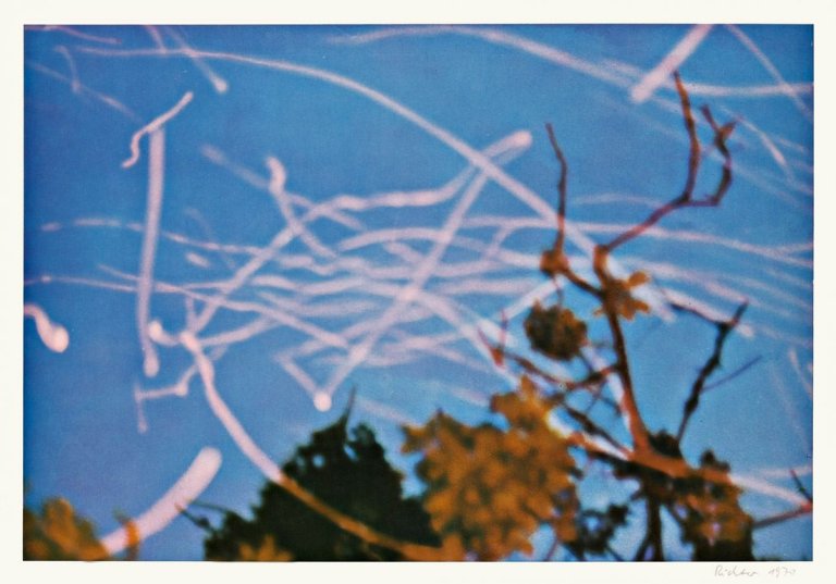 Auf diesem Bild ist das folgende Kunstwerk zu sehen: Gerhard Richter. „Funken“. 1970.
