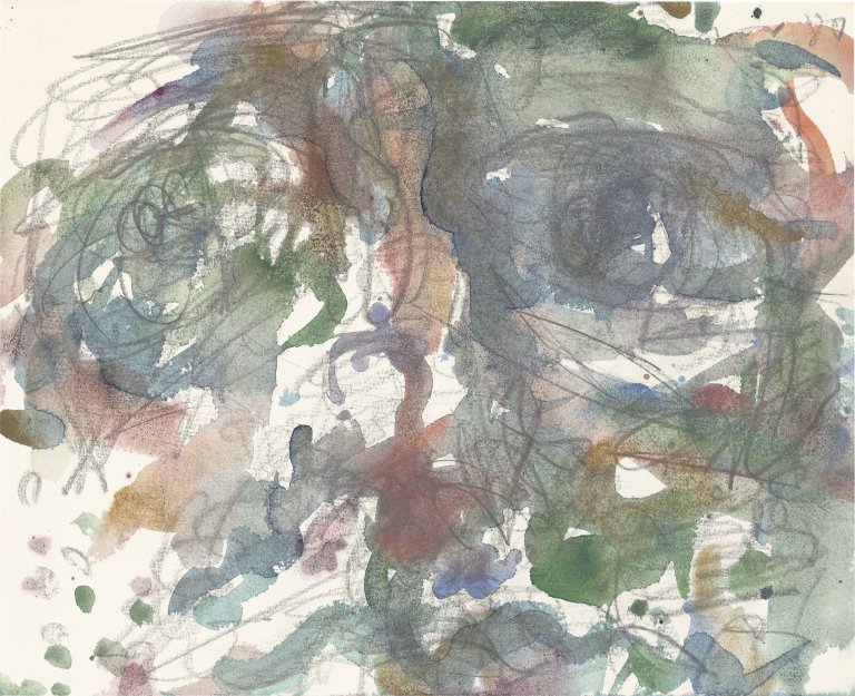Auf diesem Bild ist das folgende Kunstwerk zu sehen:  Marwan. Ohne Titel. 1980.