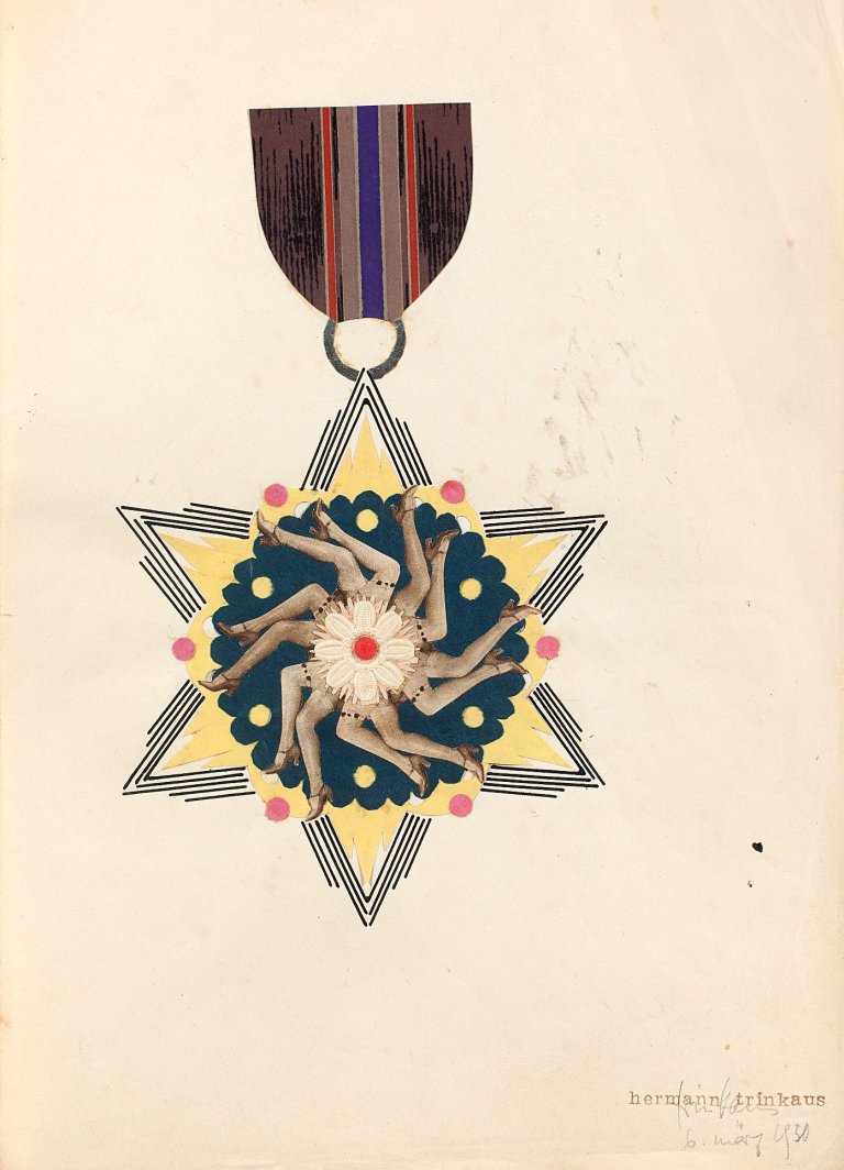 Auf diesem Bild ist das folgende Kunstwerk zu sehen: Karl Hermann Trinkaus. Orden. 1930.