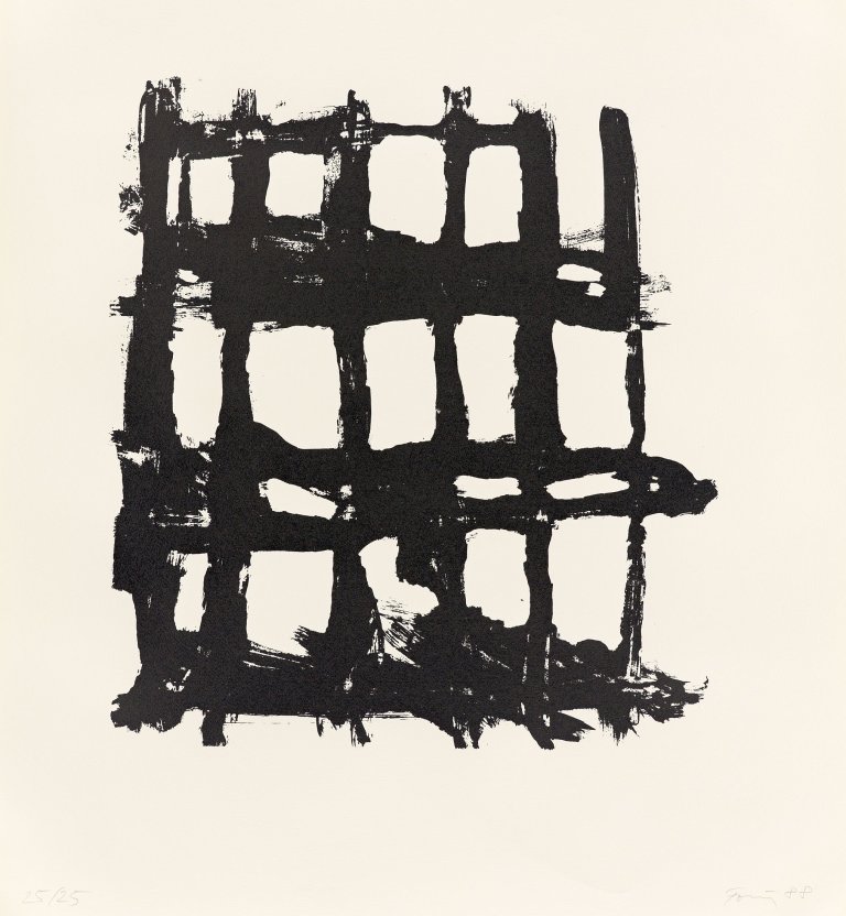 Auf diesem Bild ist das folgende Kunstwerk zu sehen: Günther Förg. Ohne Titel. 1988.