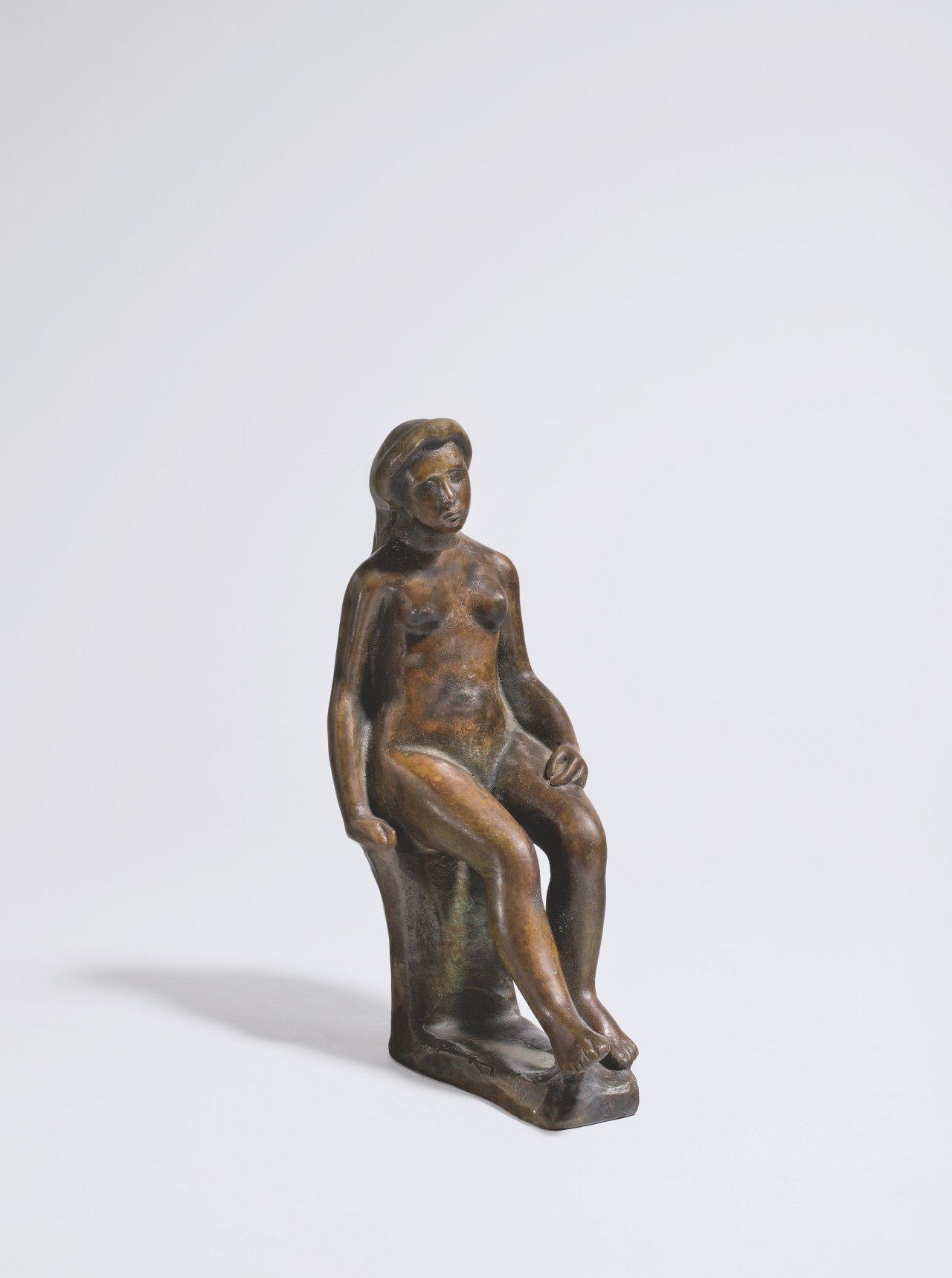 Auf diesem Bild ist das folgende Kunstwerk zu sehen: Aristide Maillol. „Femme assise (Femme assise Renoir)“. (Vor) 1903.
