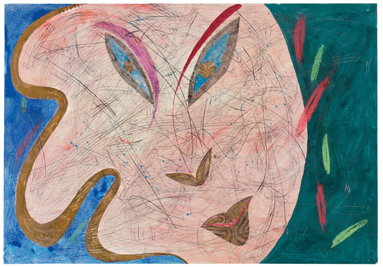 Auf diesem Bild ist das folgende Kunstwerk zu sehen: Michael Buthe. „Florenz“. 1982.