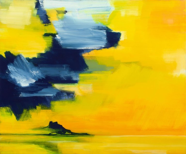Auf diesem Bild ist das folgende Kunstwerk zu sehen: Bernd Zimmer. „Tahuata“. 1997.