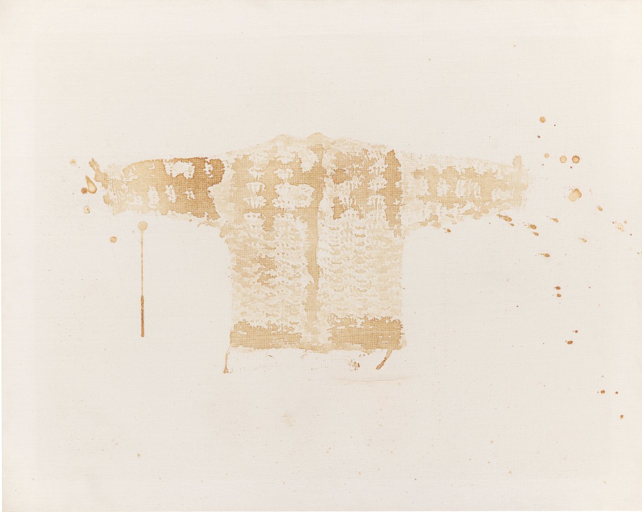 Auf diesem Bild ist das folgende Kunstwerk zu sehen: Jiří Georg Dokoupil. Untitled. 1990.