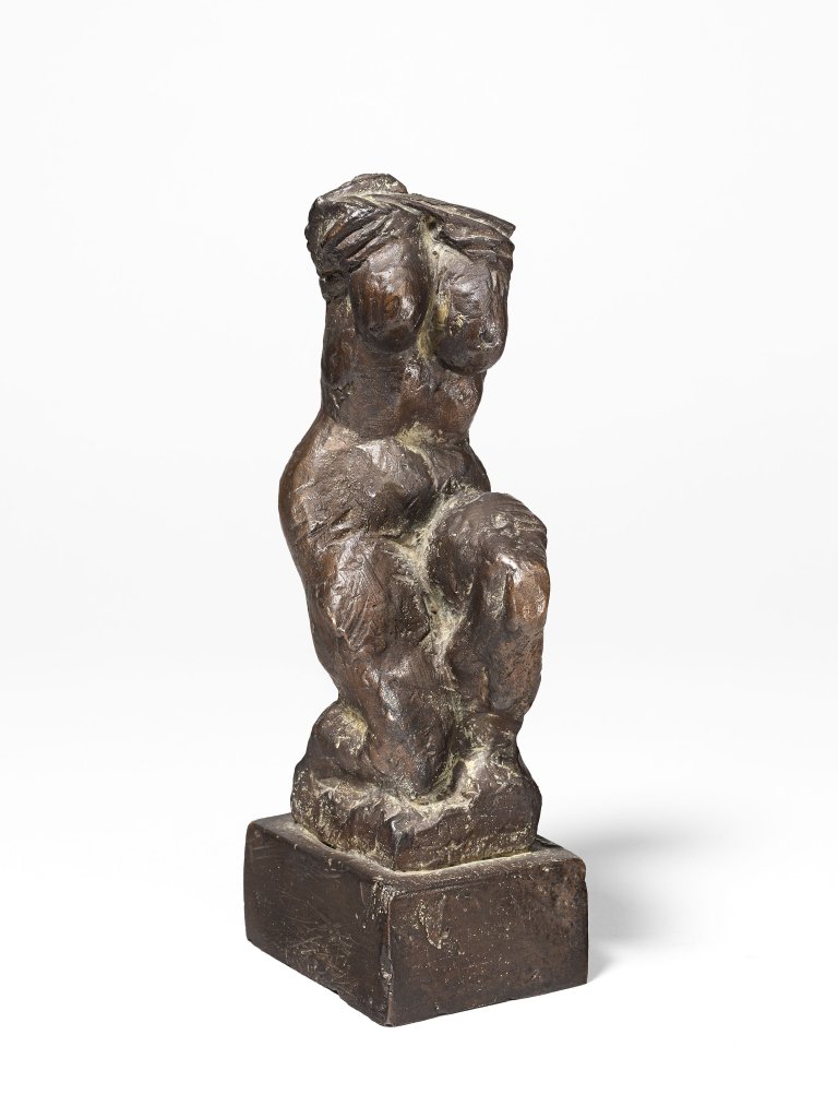 Auf diesem Bild ist das folgende Kunstwerk zu sehen: Wieland Förster. „Kleine Karyatide“. 1998.