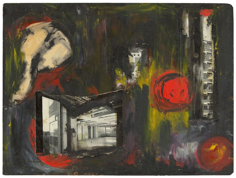 This picture shows the following artwork: Dorothy Iannone. Untitled. 1960.