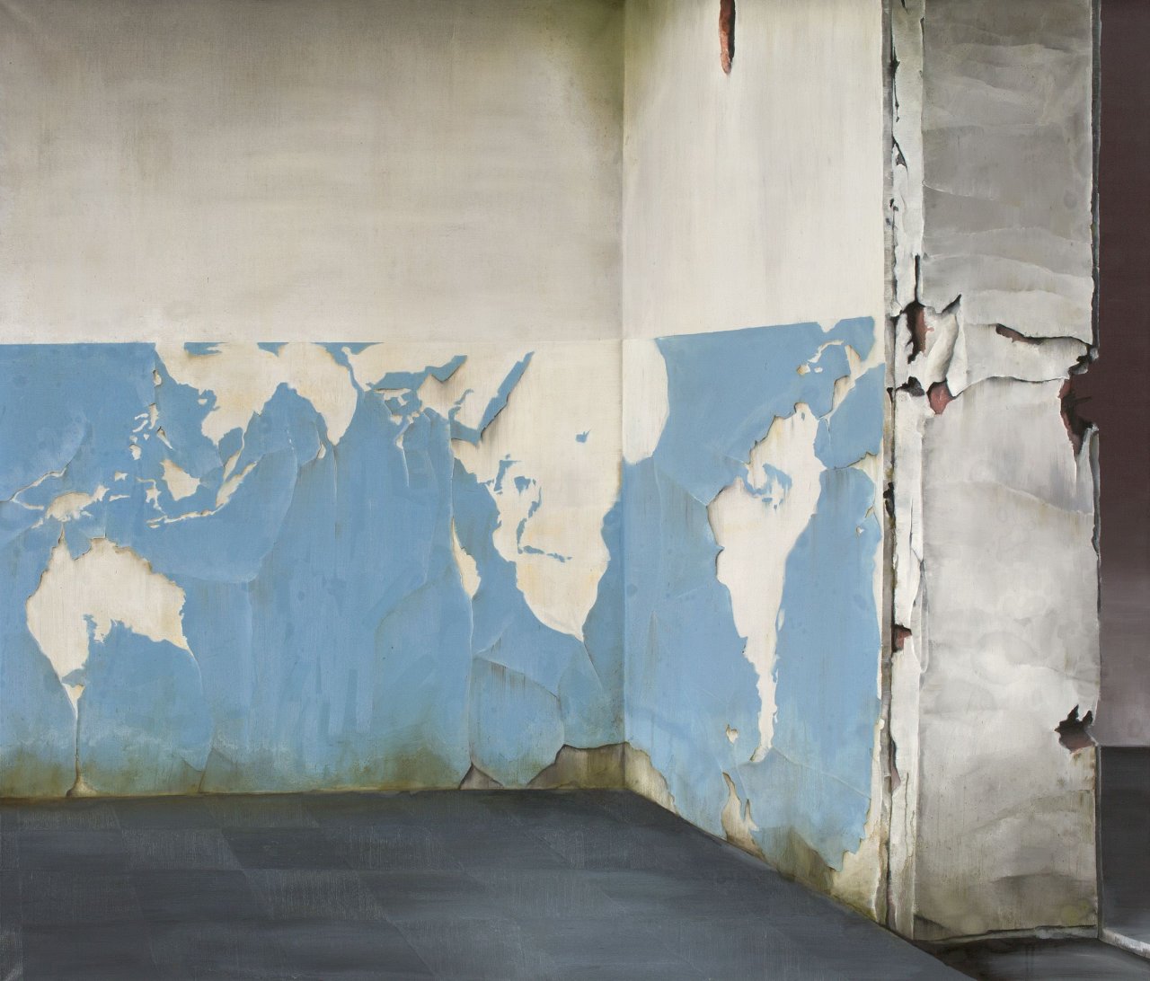 Auf diesem Bild ist das folgende Kunstwerk zu sehen: Sławomir Elsner. „Zwei Räume“. 2007.