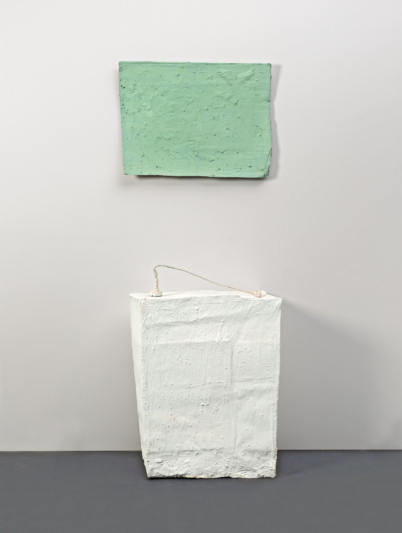 Auf diesem Bild ist das folgende Kunstwerk zu sehen: Franz West. Ohne Titel. 1989.