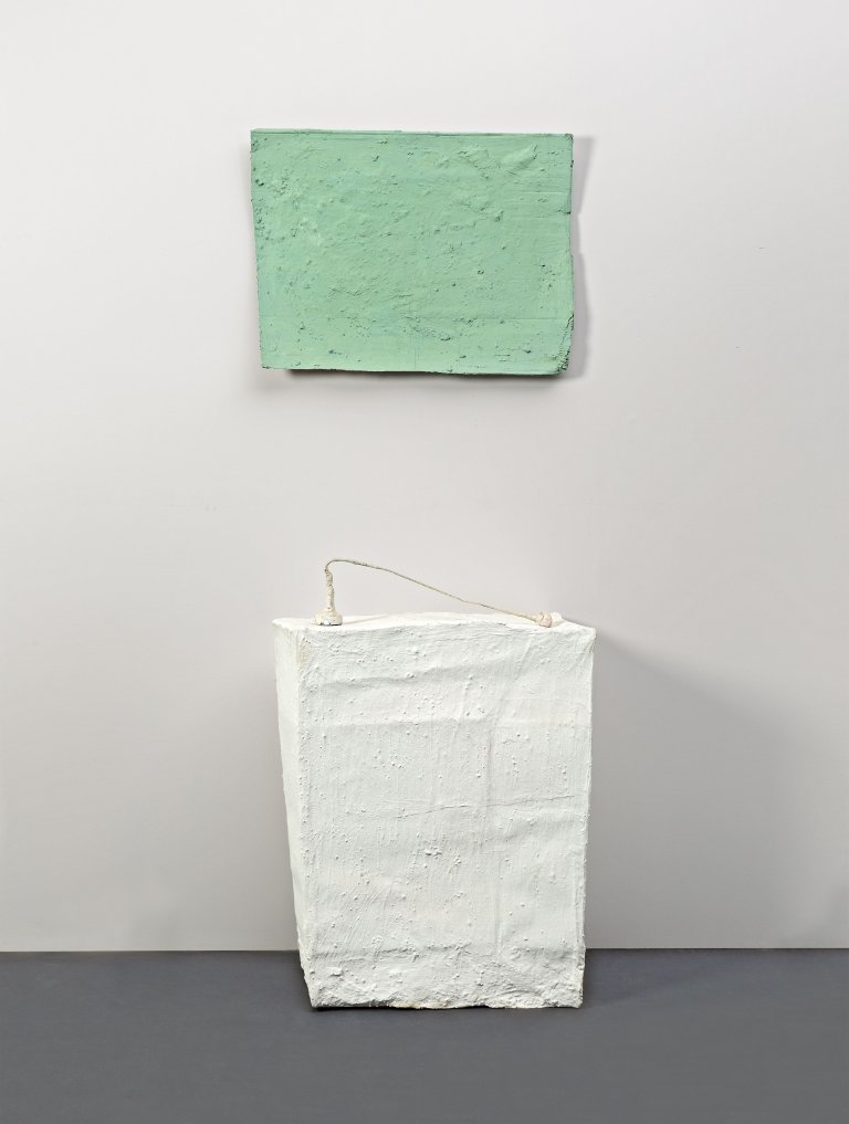 Auf diesem Bild ist das folgende Kunstwerk zu sehen: Franz West. Ohne Titel. 1989.