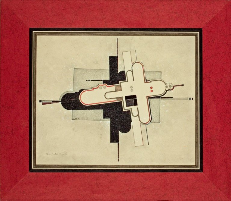 Auf diesem Bild ist das folgende Kunstwerk zu sehen: Robert Michel. „London Paradies“. 1931.