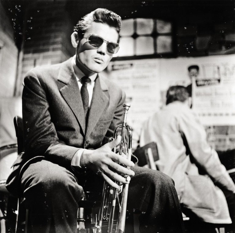 Auf diesem Bild ist das folgende Kunstwerk zu sehen: Susanne Schapowalow. Chet Baker. 1955.