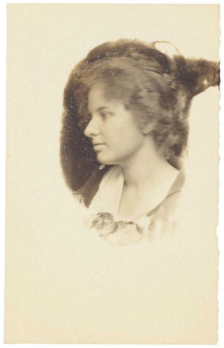 Auf diesem Bild ist das folgende Kunstwerk zu sehen: Alfred Stieglitz. Elizabeth. Um 1895.
