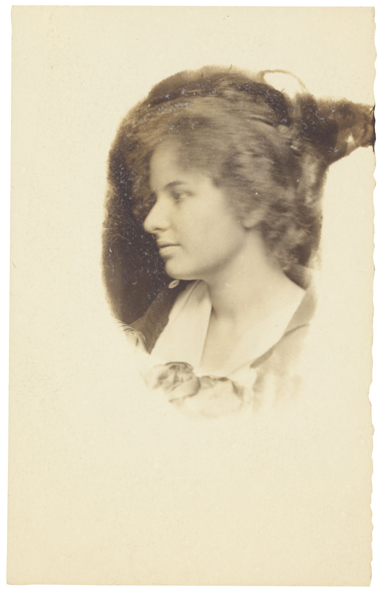 Auf diesem Bild ist das folgende Kunstwerk zu sehen: Alfred Stieglitz. Elizabeth. Um 1895.