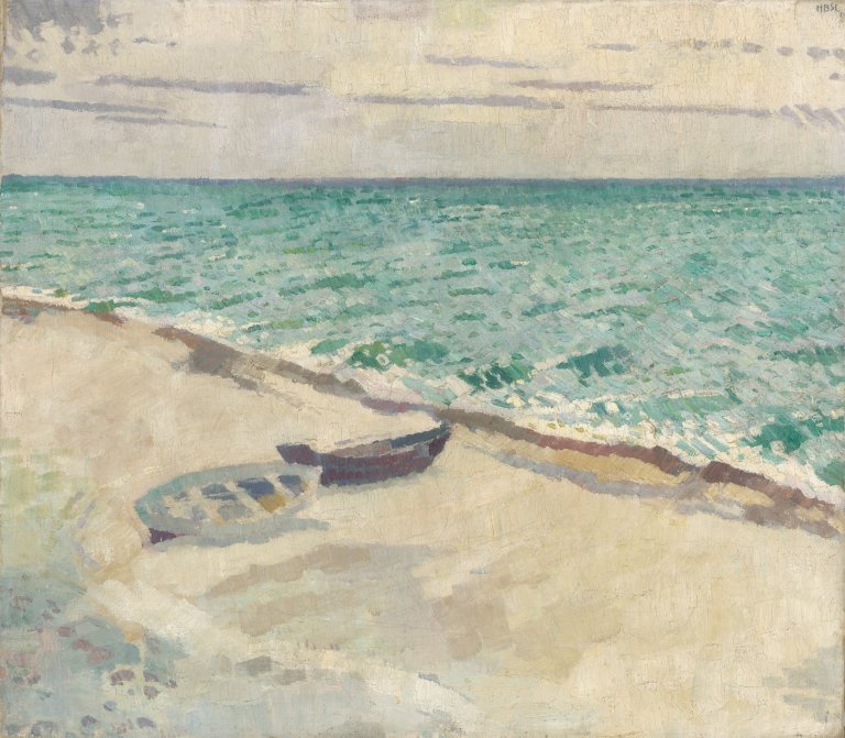 This picture shows the following artwork: Max Beckmann. ”Landwind”. 1905.