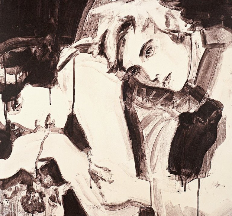 Auf diesem Bild ist das folgende Kunstwerk zu sehen: Elizabeth Peyton. „Oscar + Bosie“. 1998.