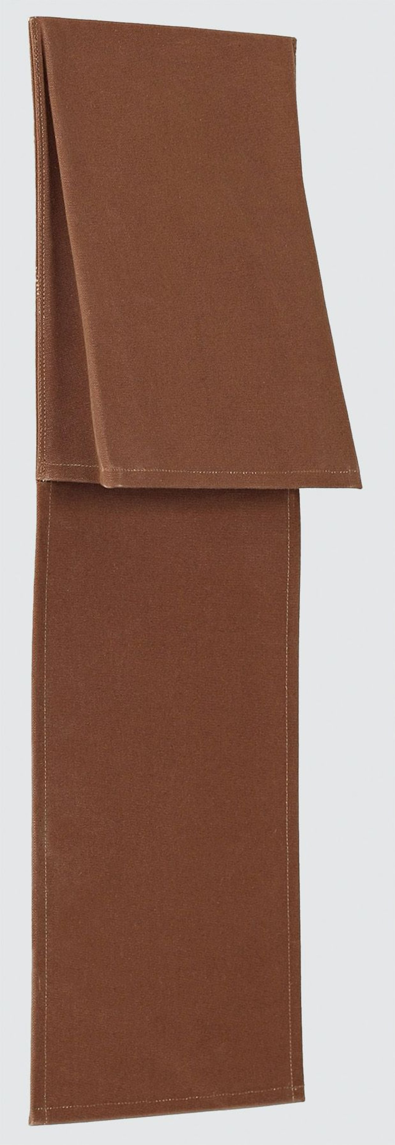 Auf diesem Bild ist das folgende Kunstwerk zu sehen: Franz Erhard Walther. „Sockel. Hand und Arm unten“ (Genähtes Werkstück). 1969.