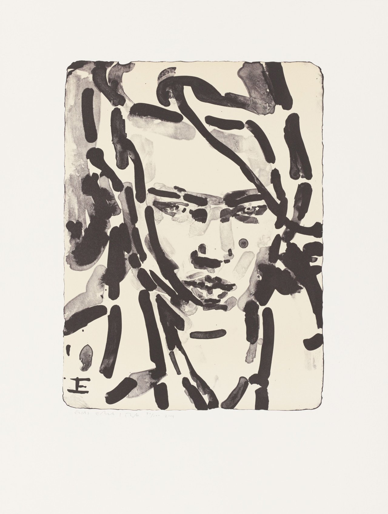 Auf diesem Bild ist das folgende Kunstwerk zu sehen: Elizabeth Peyton. „Elias“. 2014.