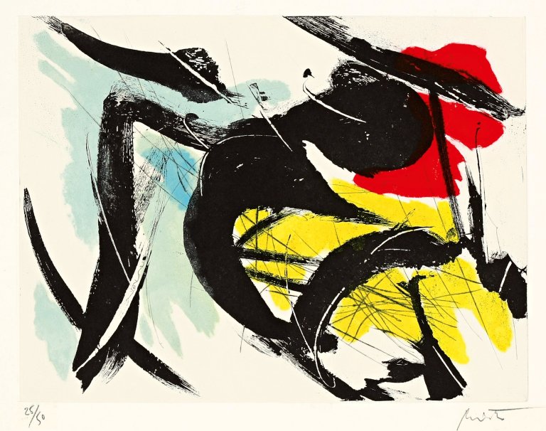 Auf diesem Bild ist das folgende Kunstwerk zu sehen: Jean Miotte. „Liberté“.