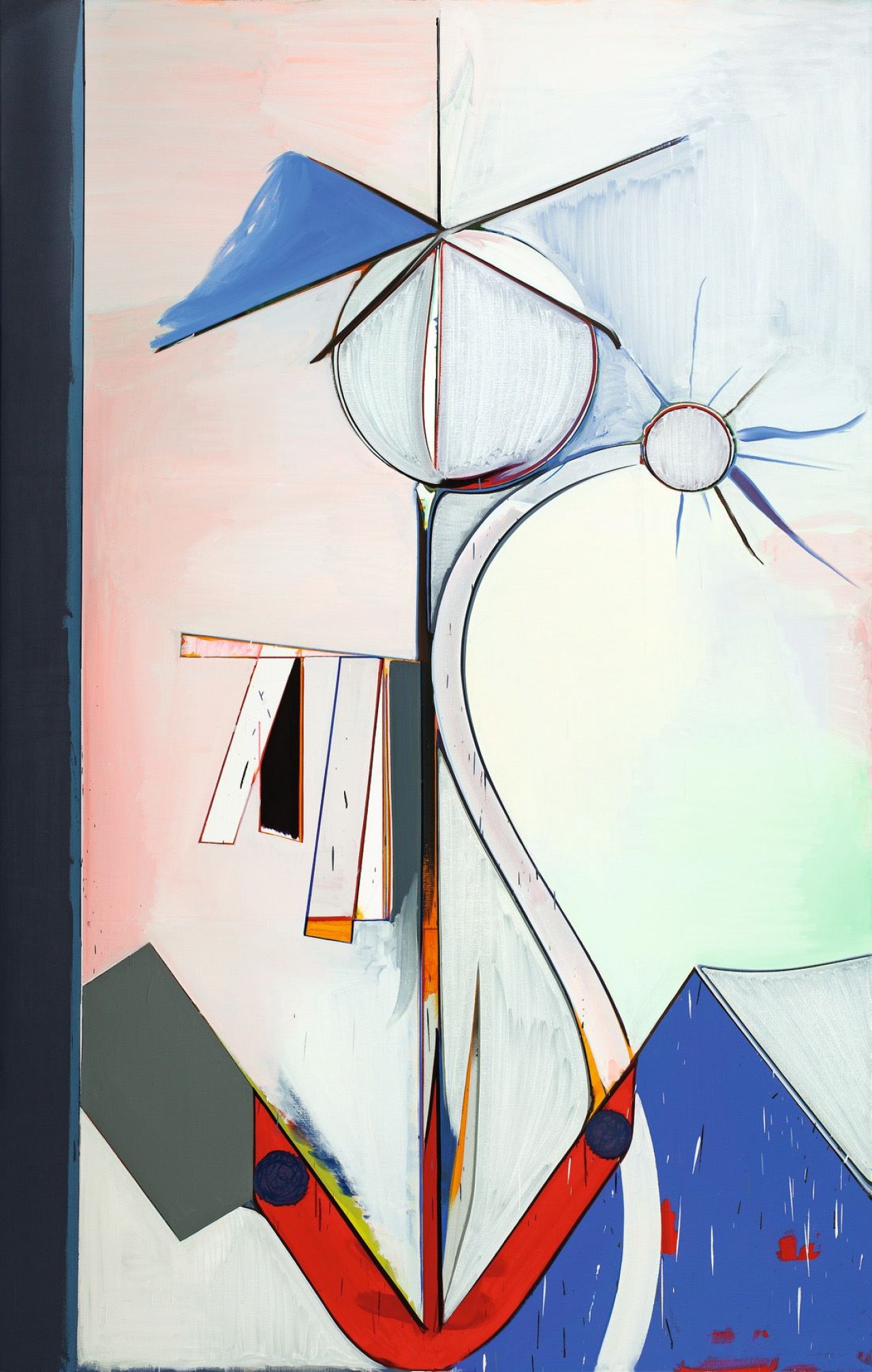 Auf diesem Bild ist das folgende Kunstwerk zu sehen: Thomas Scheibitz. „Capital“. 2006.