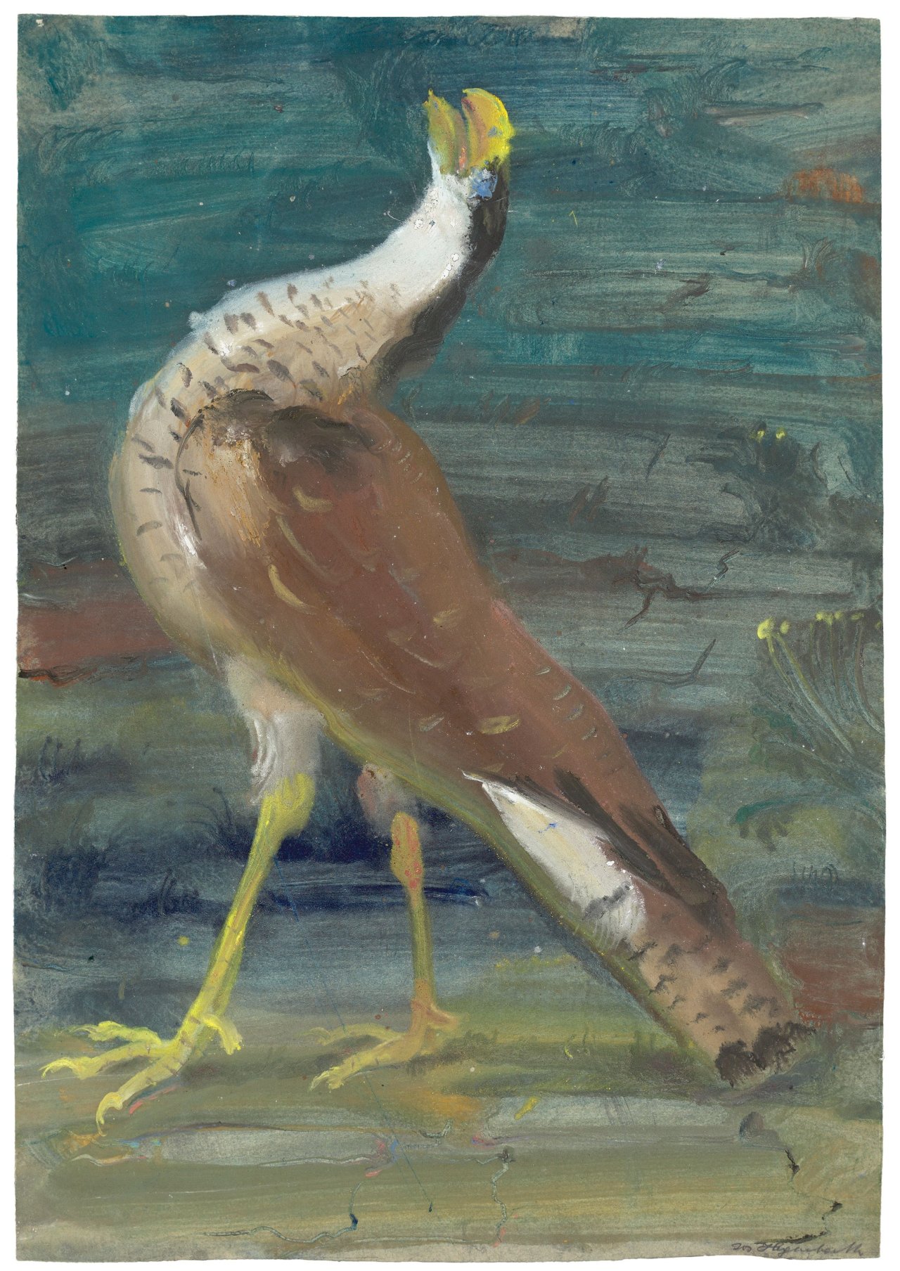 Auf diesem Bild ist das folgende Kunstwerk zu sehen: Josef Hegenbarth. „Kara Kara“. Um 1933.