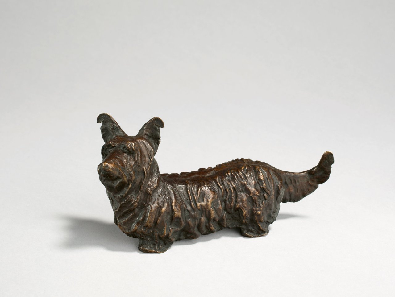 Auf diesem Bild ist das folgende Kunstwerk zu sehen: Renée Sintenis. „Skye-Terrier“. 1928.