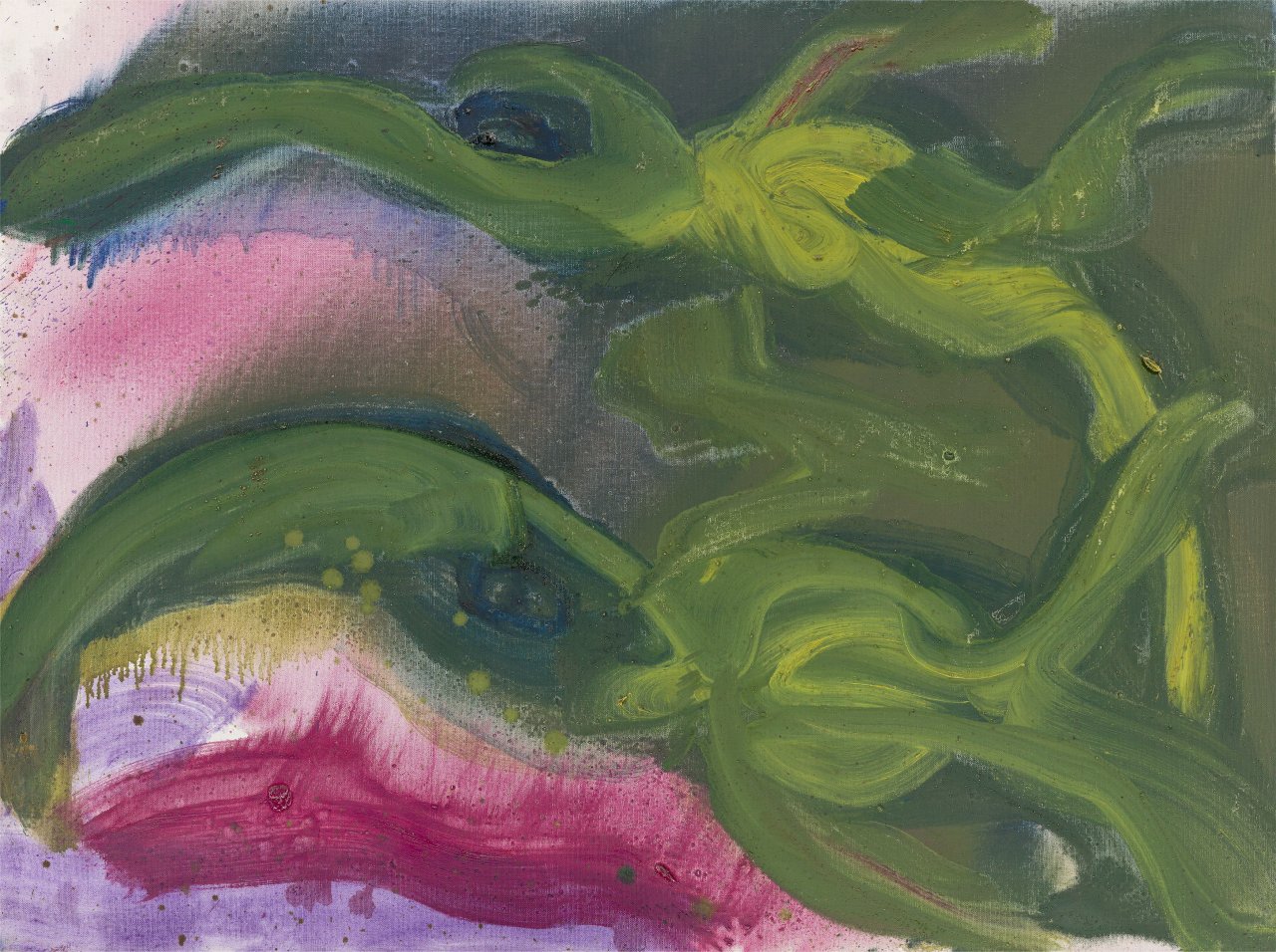 Auf diesem Bild ist das folgende Kunstwerk zu sehen: Rainer Fetting. „fish“. 1989.